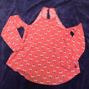 Abercrombie and Fitch floral print blouse